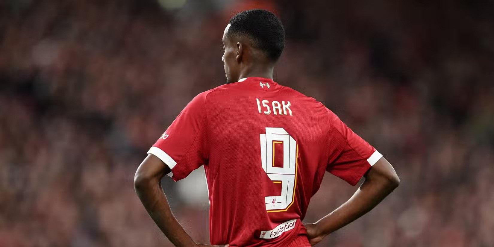 Liverpool striker Alexander Isak