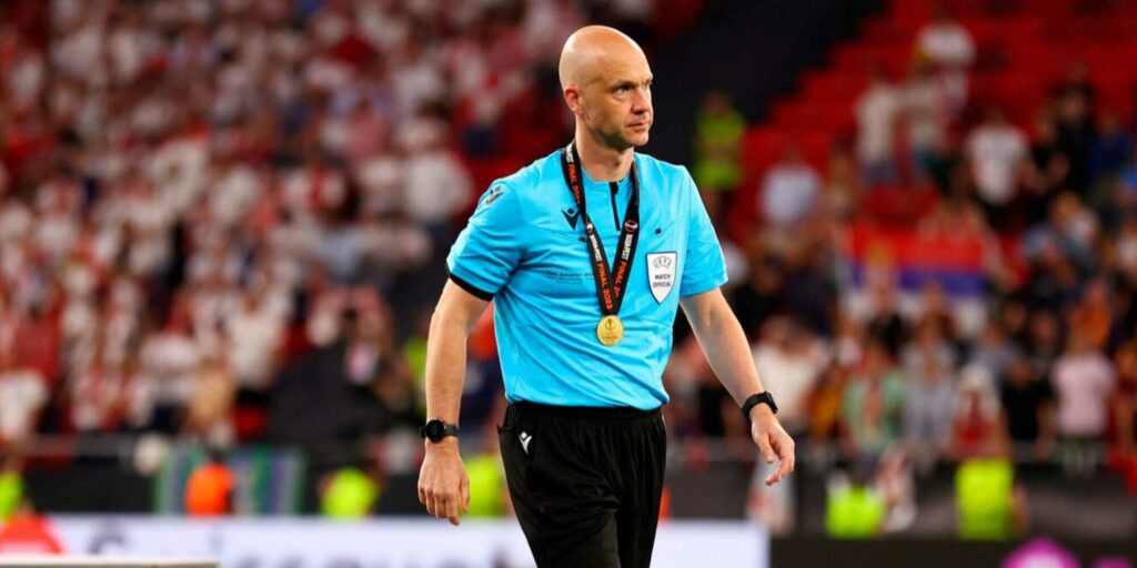English referee Anthony Taylor