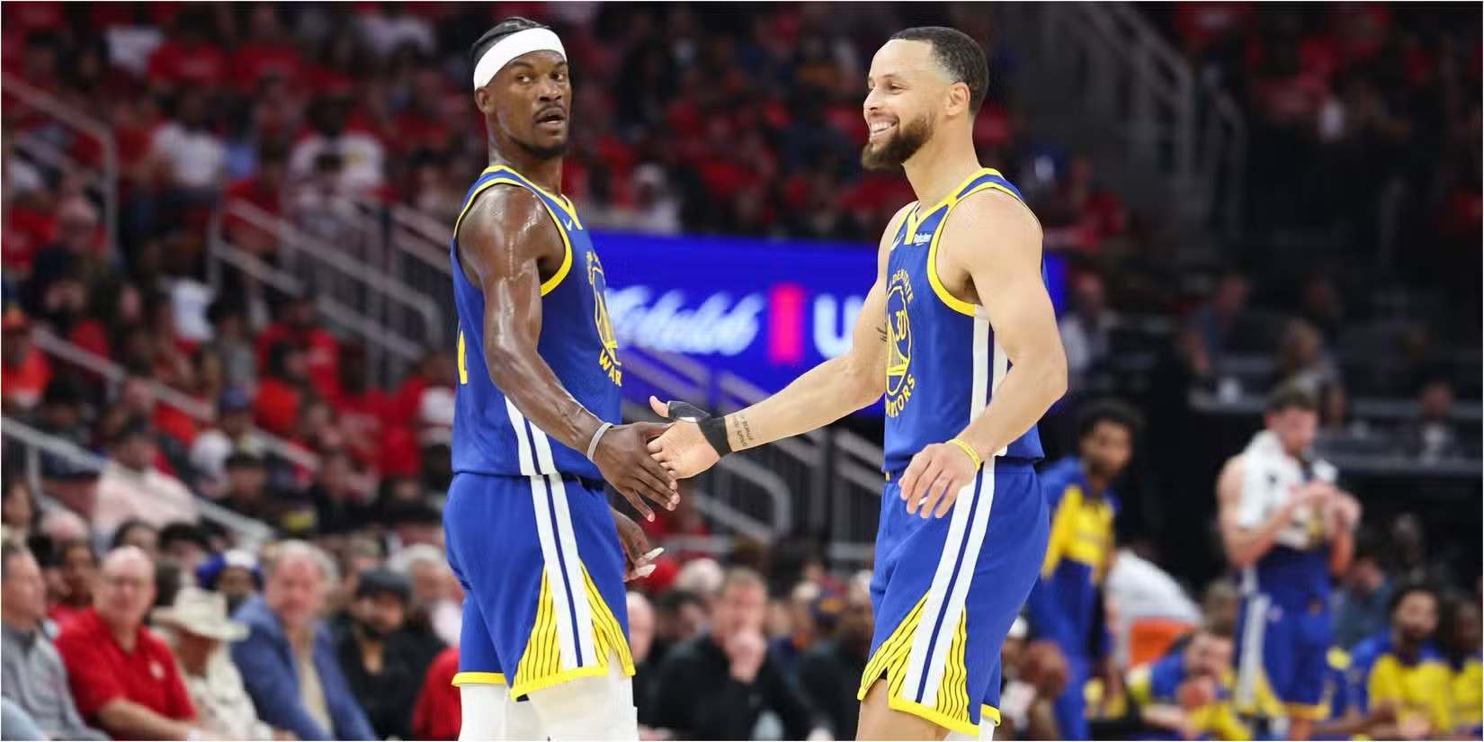 Jimmy Butler and Steph Curry