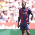 Levante midfielder Carl Etta Eyong