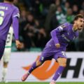 Ricardo Horta celebrates after scoring against Celtic
