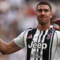 Juventus striker Dusan Vlahovic