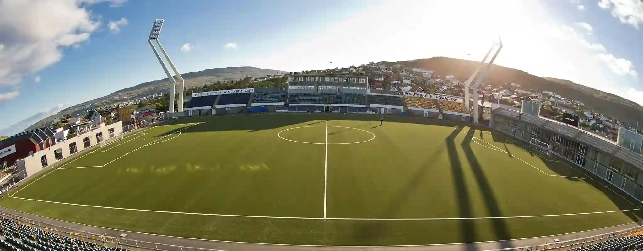 Stadium in Faroe Islands
