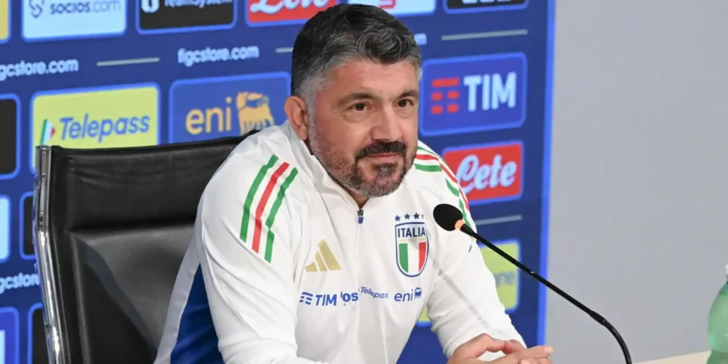 Italy head coach Gennaro Gattuso