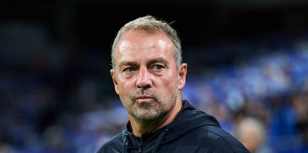 Barcelona head coach Hansi Flick