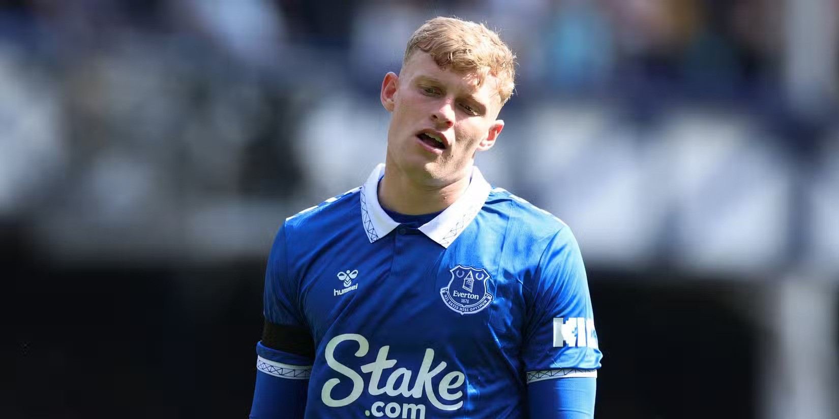 Everton defender Jarrad Branthwaite