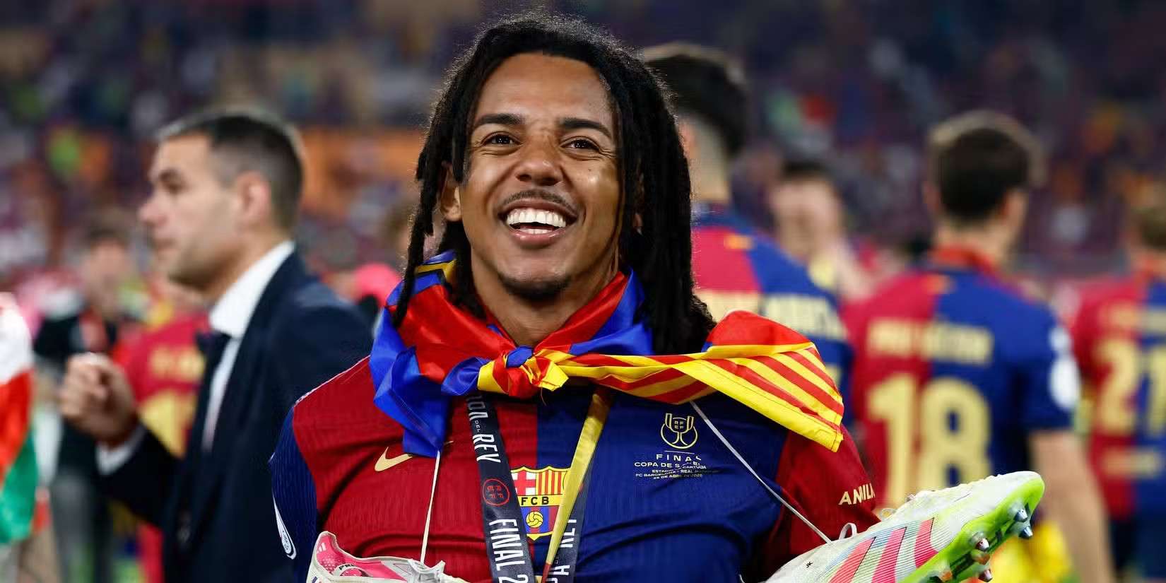 Barcelona defender Joules Kounde