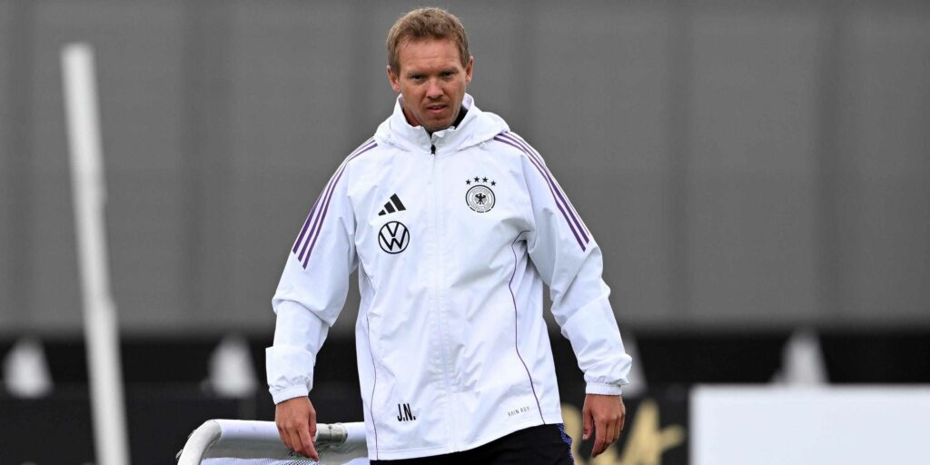 Germany head coach Julian Nagelsmann