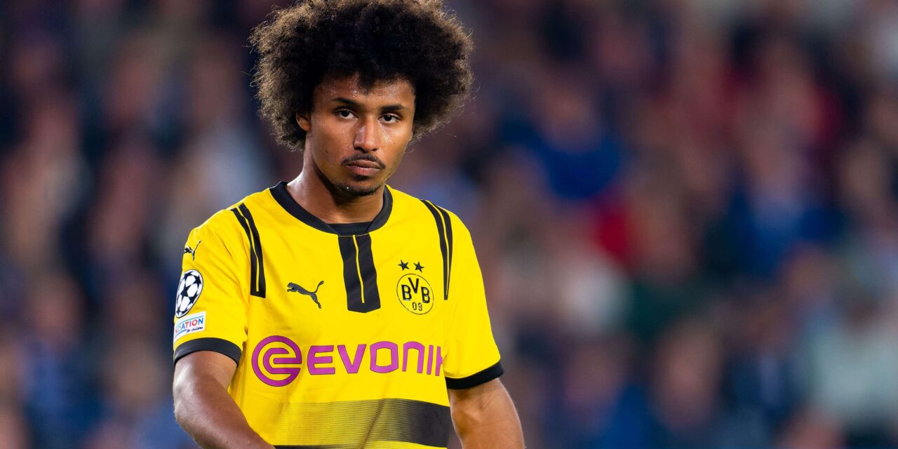 Borussia Dortmund forward Karim Adeyemi