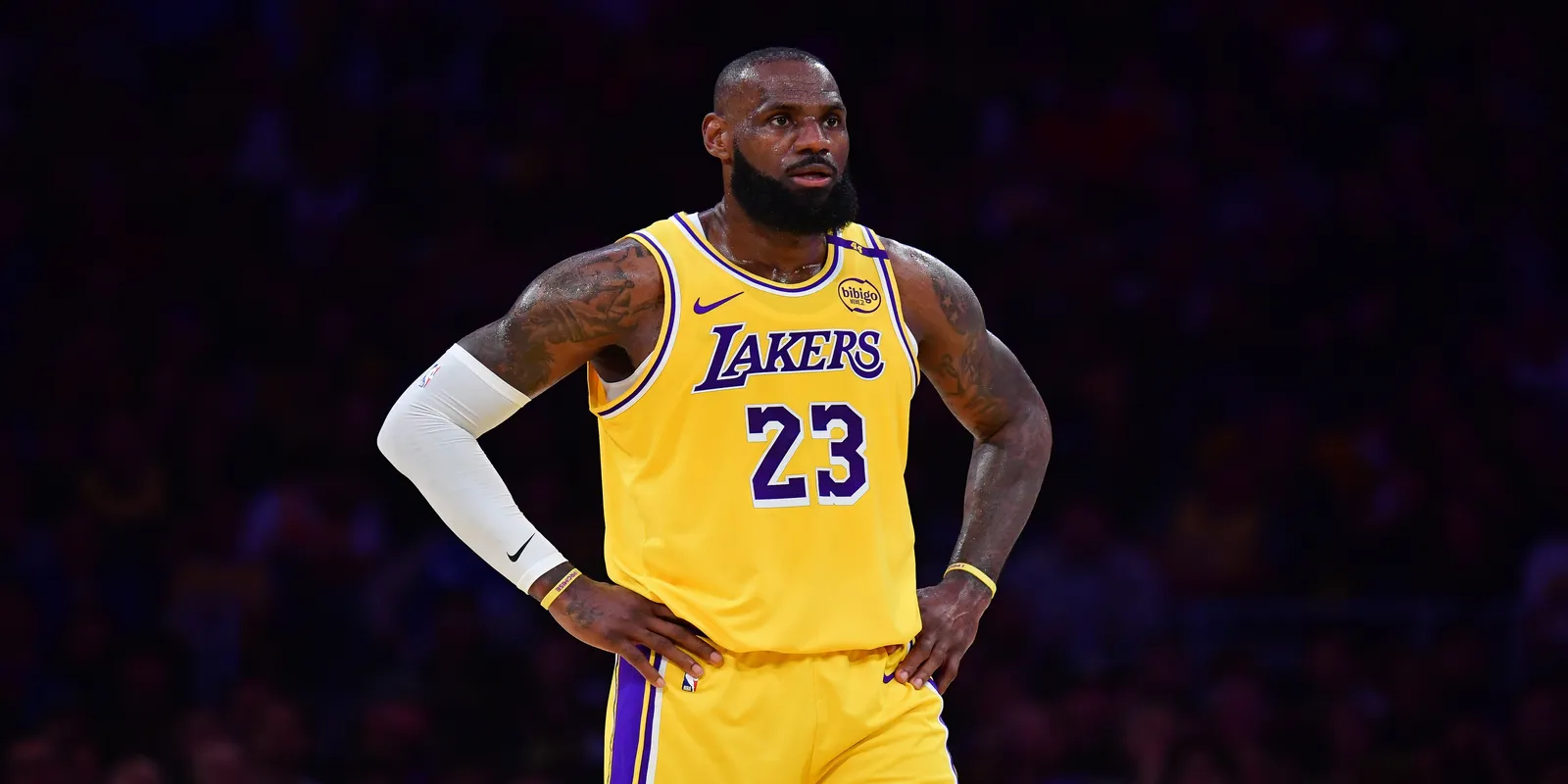 NBA and Los Angeles Lakers legend LeBron James