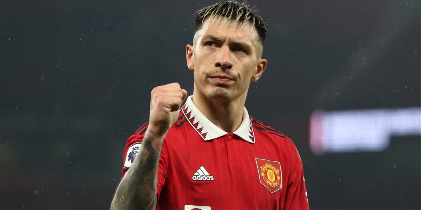 Manchester United defender Lisandro Martinez