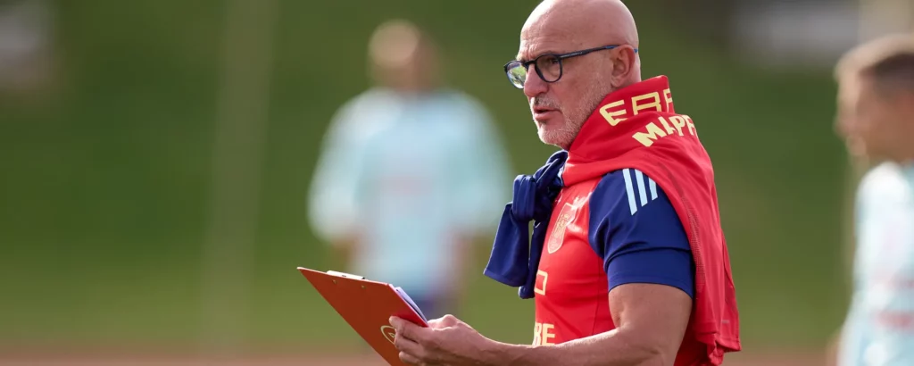 Spain head coach Luis de la Fuente