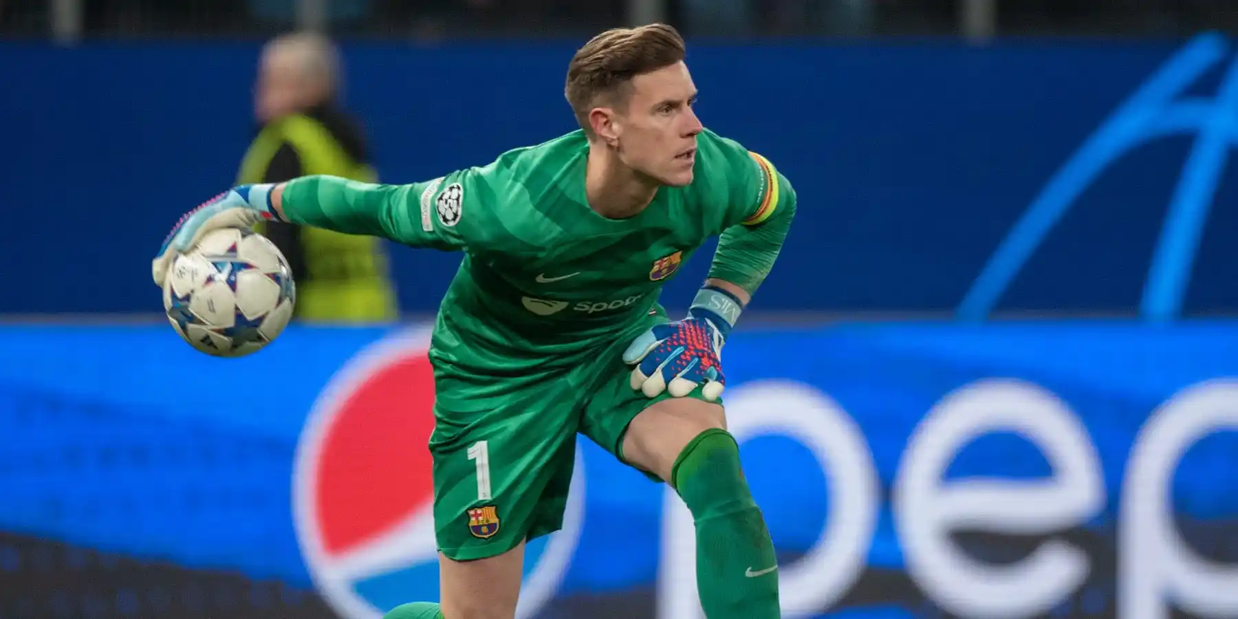 Barcelona goalkeeper Marc Andre ter Stegen