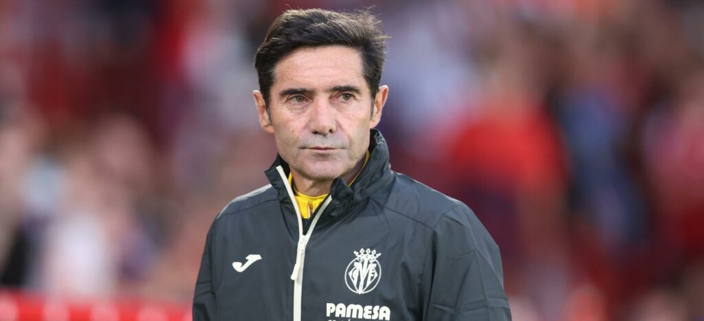 Villarreal's head coach Marcelino