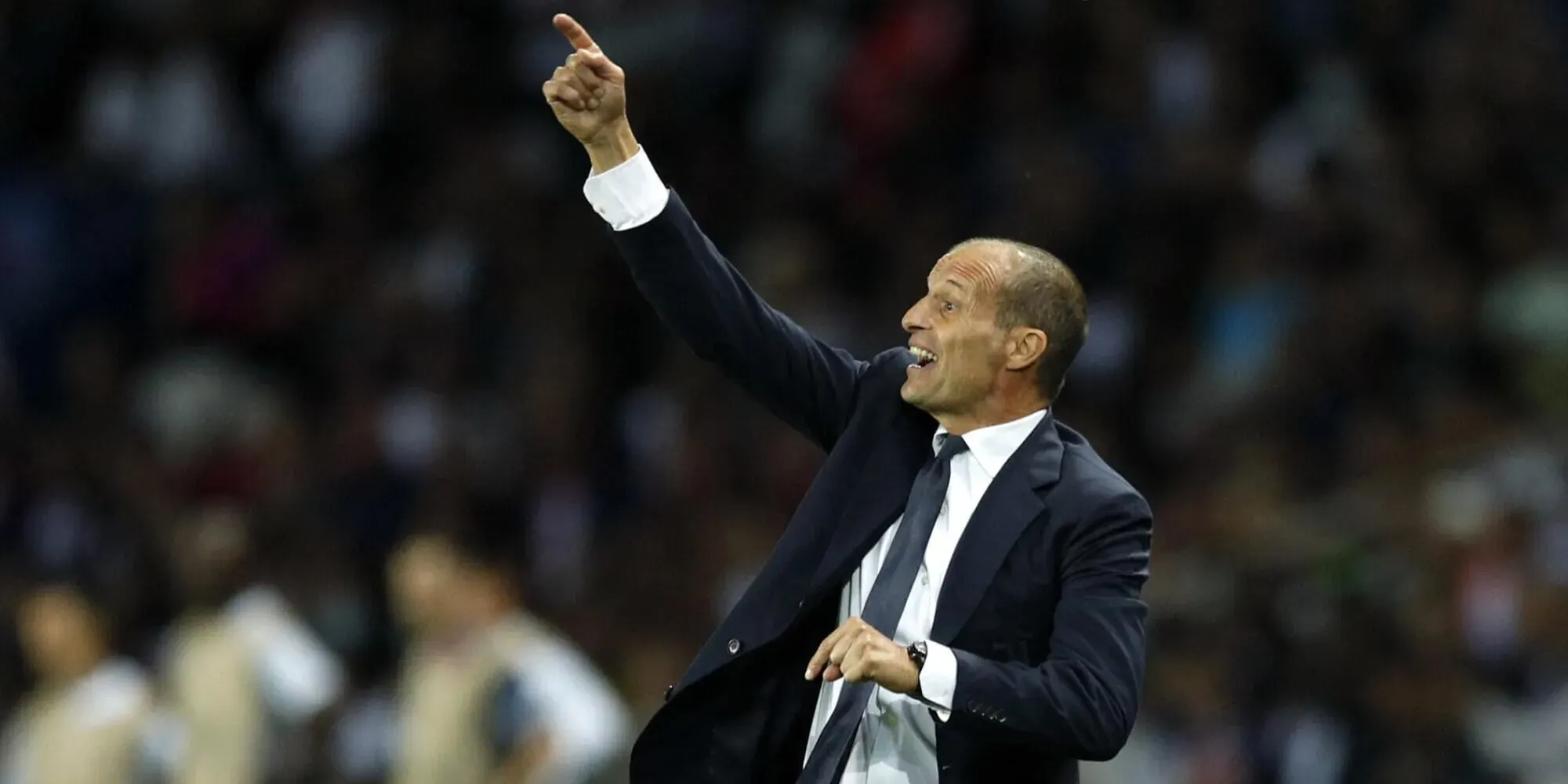 Milan head coach Massimiliano Allegri