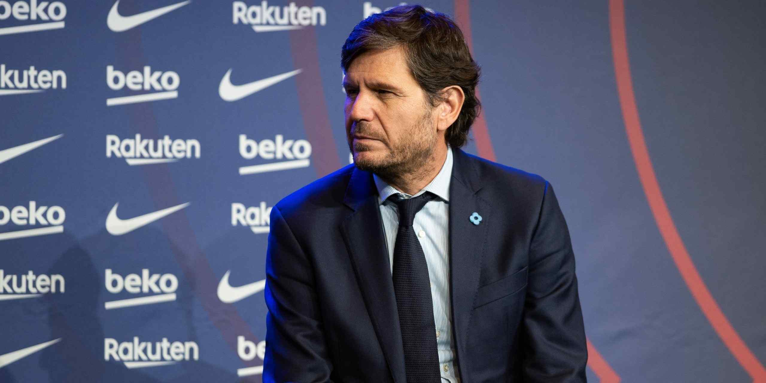 Former Barcelona and current Atletico Madrid executive Mateu Alemany