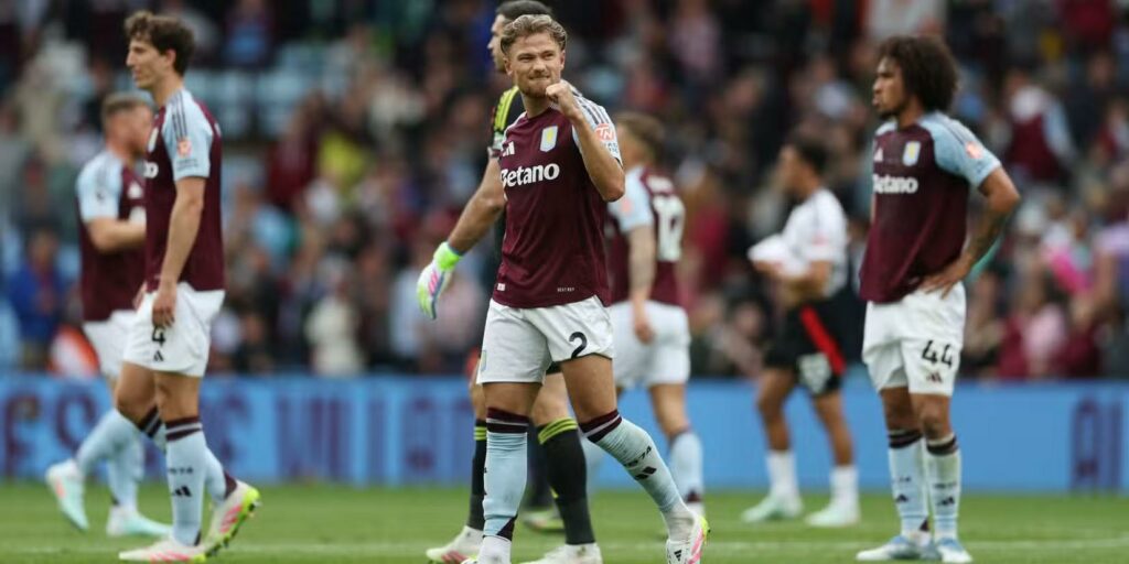 Aston Villa defender Matty Cash