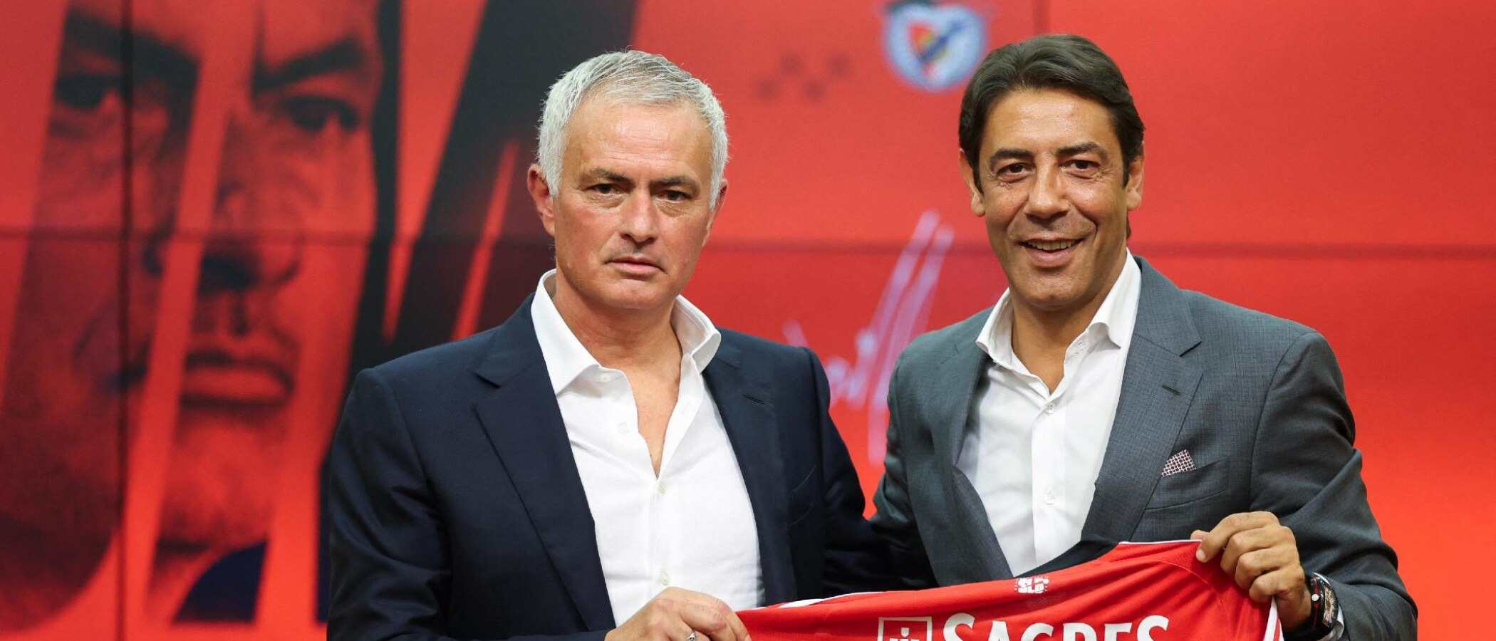 Jose Mourinho and Manuel Rui Costa