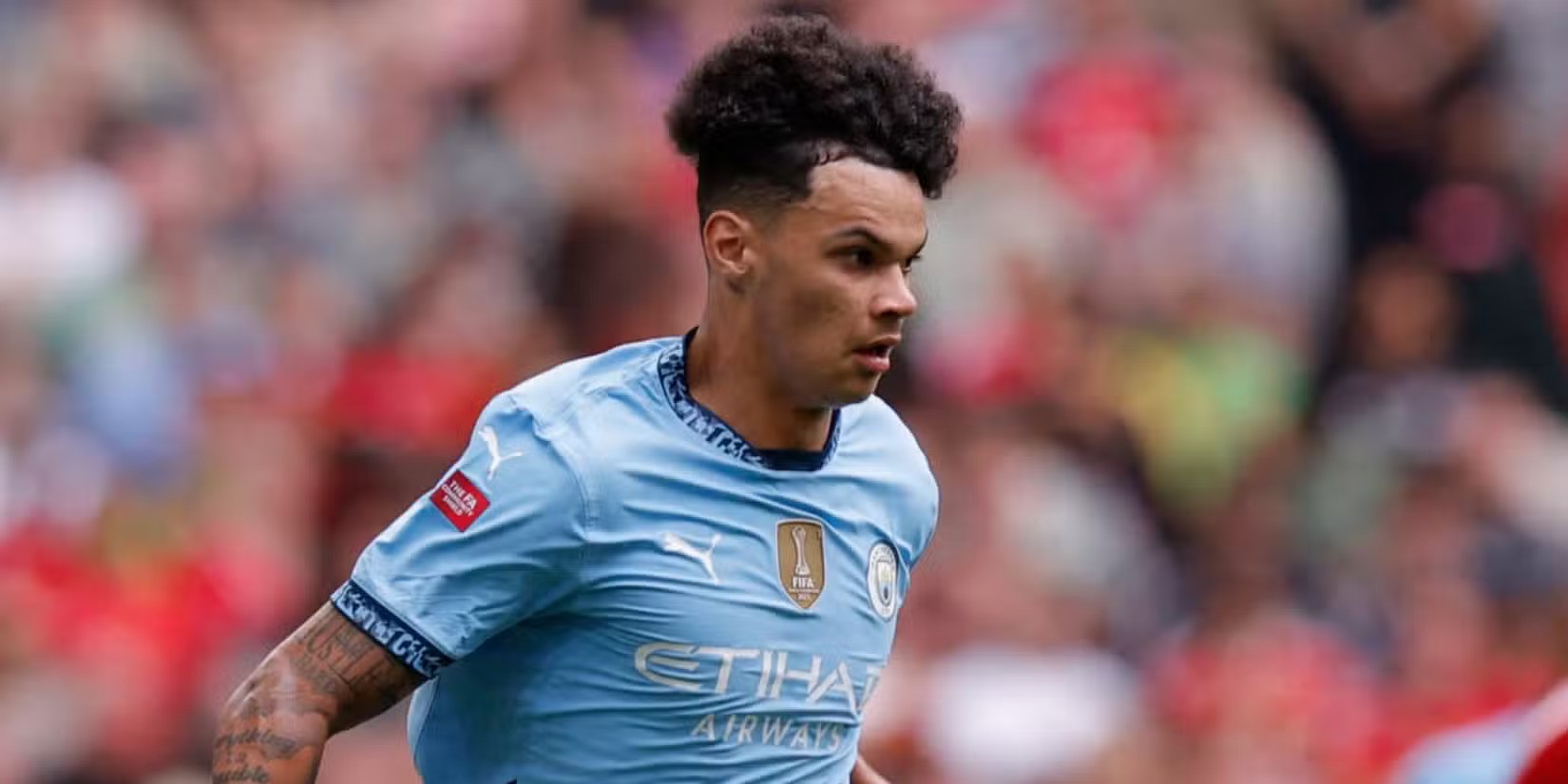 Manchester City versatile defender Nico O'Reilly