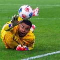 Noah Atubolu has just saved a penalty kick