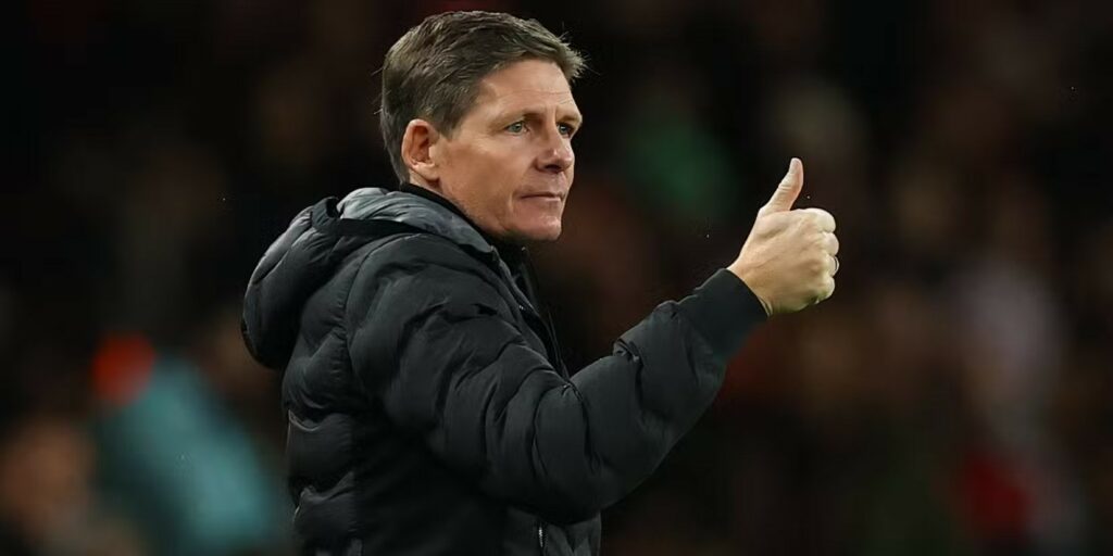 Crystal Palace manager Oliver Glasner