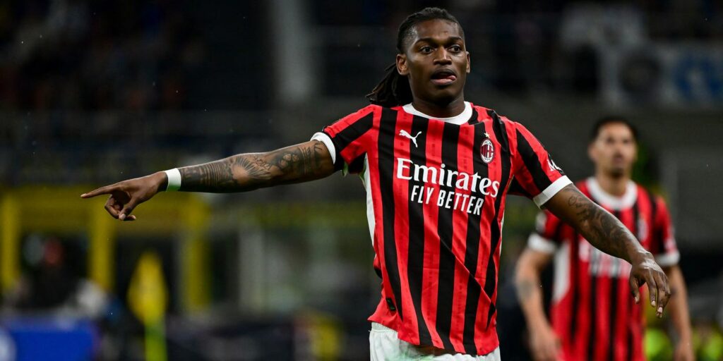 Milan forward Rafael Leao