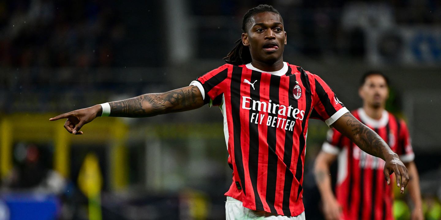 Milan forward Rafael Leao