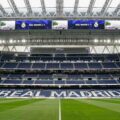Real Madrid Stadium Santiago Bernabeu from inside