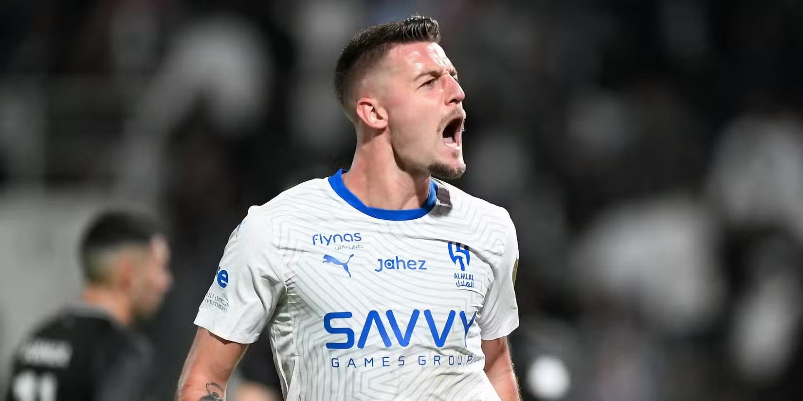 Al Hilal midfielder Sergej Milinkovic-Savic