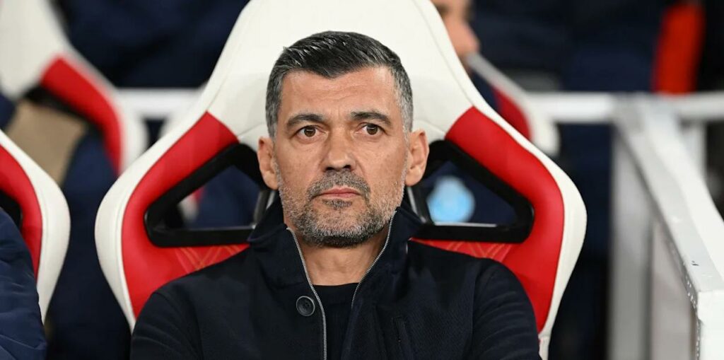 Former Milan head coach Sergio Conceicao