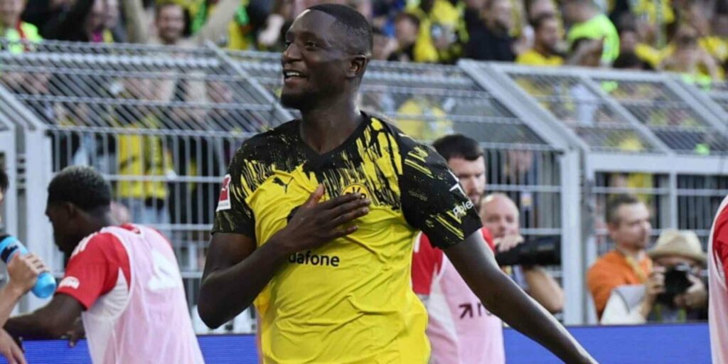 Borussia Dortmund striker Serhou Guirassy