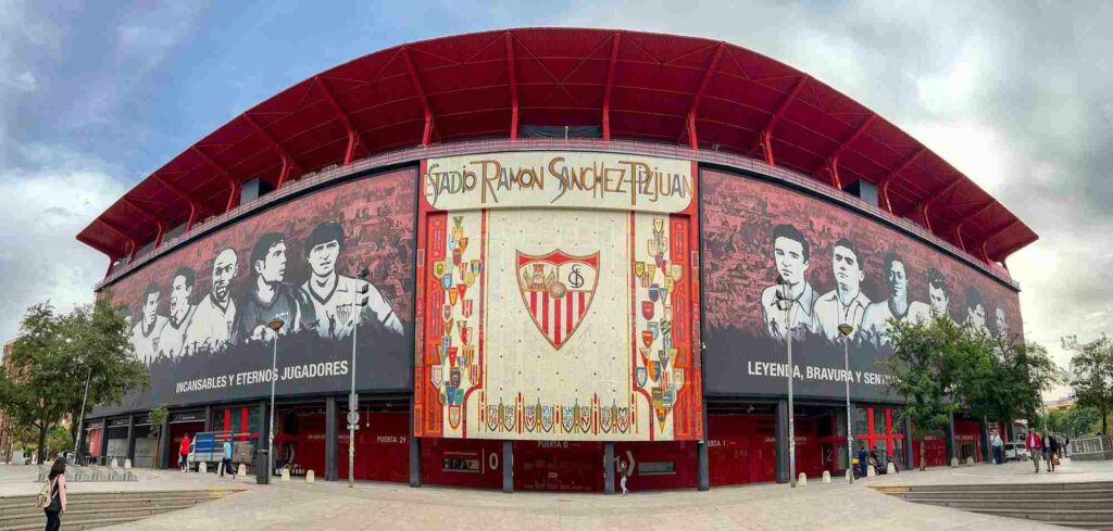 Sevilla's Stadium Ramon Sanchez Pizjuan