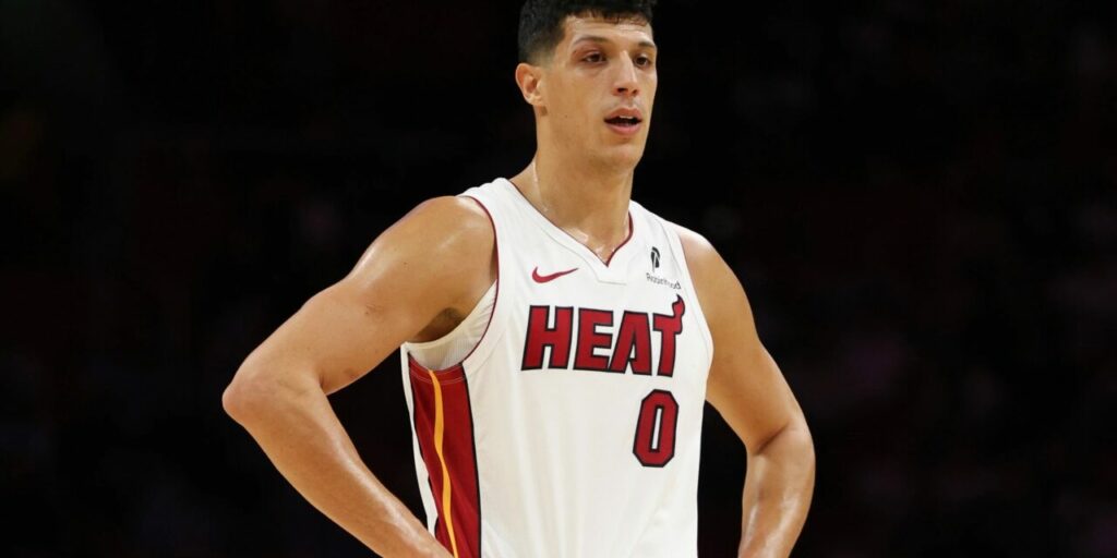 Miami Heat player Simone Fontecchio