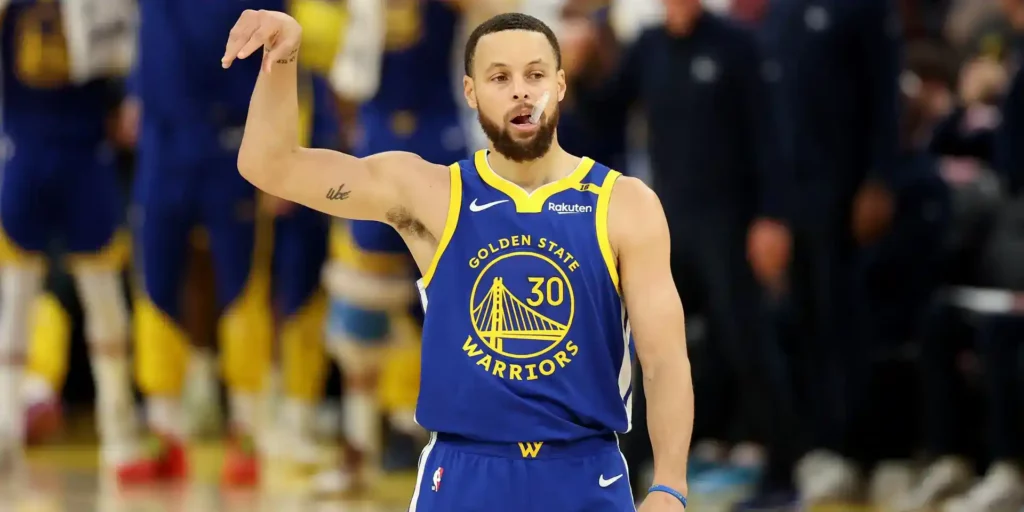 Golden State Warriors' guard Steph Curry