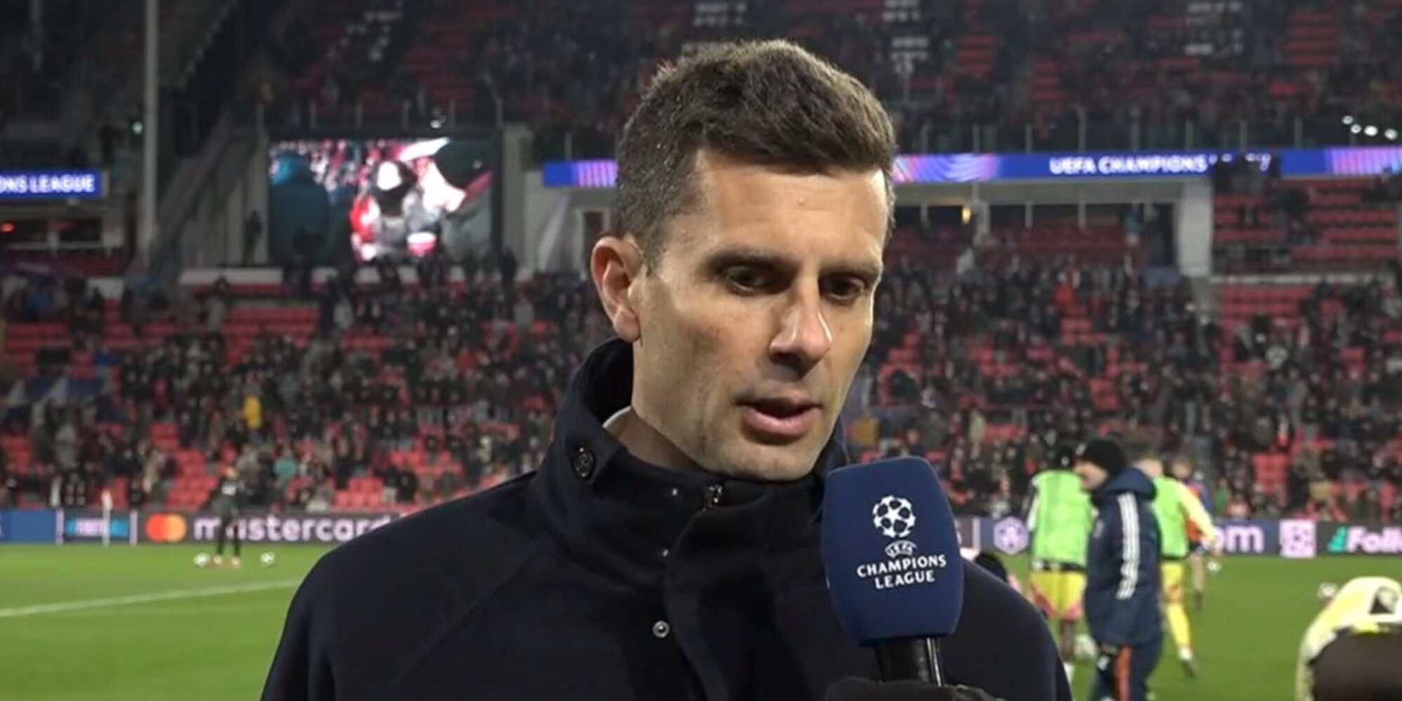 Former Juventus head coach Thiago Motta