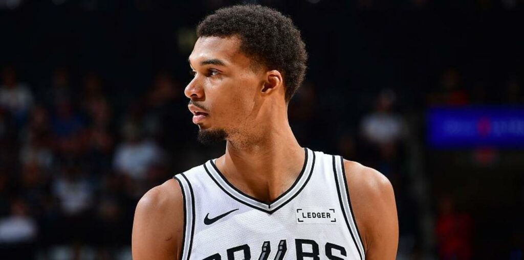 San Antonio Spurs center Victor Wembanyama