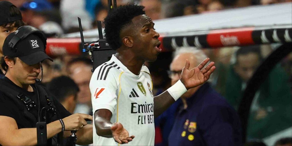 Real Madrid forward Vinicius Junior