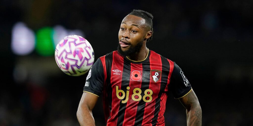 Bournemouth winger Antoine Semenyo