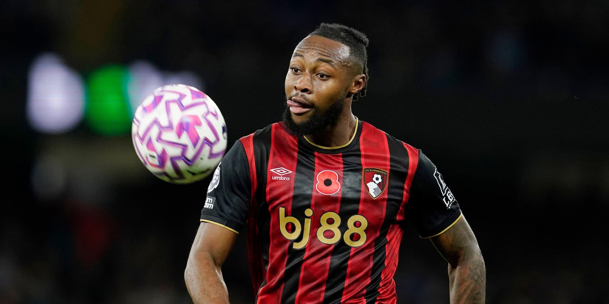 Bournemouth winger Antoine Semenyo