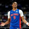 Detroit Pistons guard Ausar Thompson