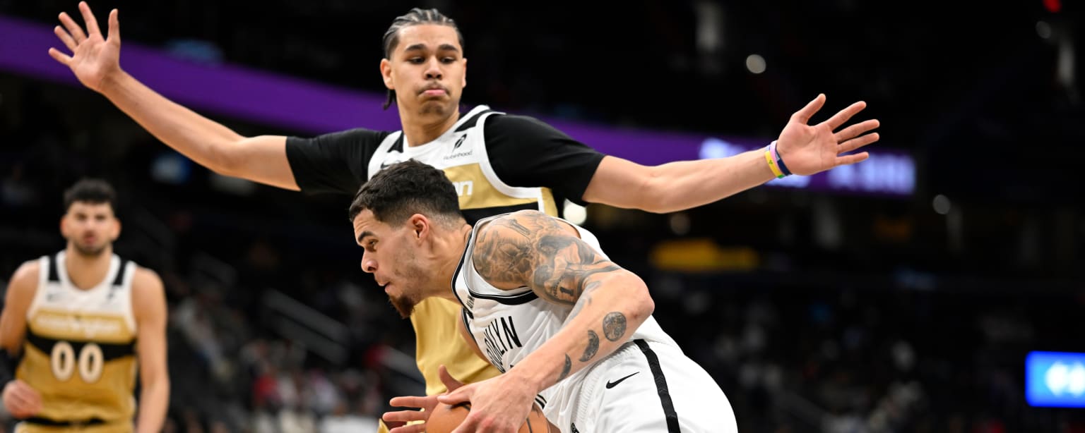 Michael Porter Jr. attacks Kyshawn George