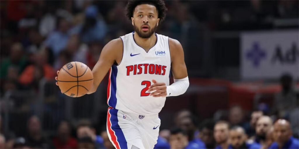 Detroit Pistons point guard Cade Cunningham