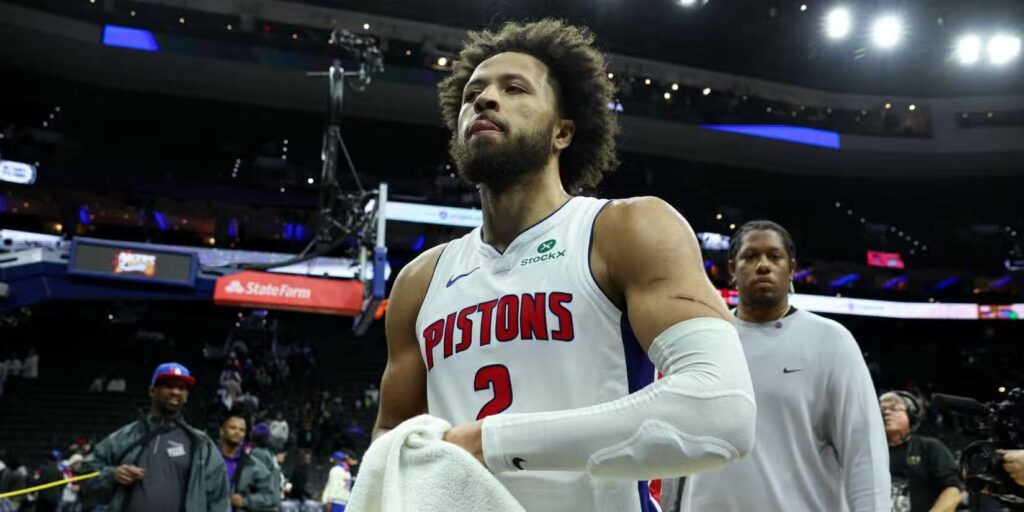 Detroit Pistons point guard Cade Cunningham