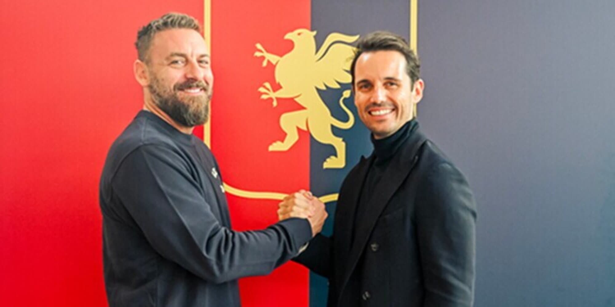Freshly appointed new Genoa head coach Daniele De Rossi