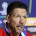 Atletico Madrid head coach Diego Simeone