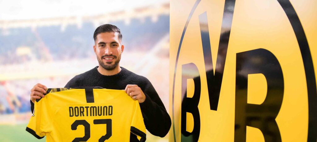 Borussia Dortmund midfielder Emre Can
