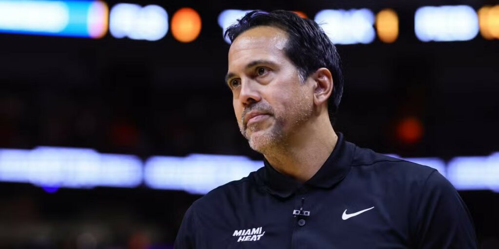 Miami Heat head coach Erik Spoelstra