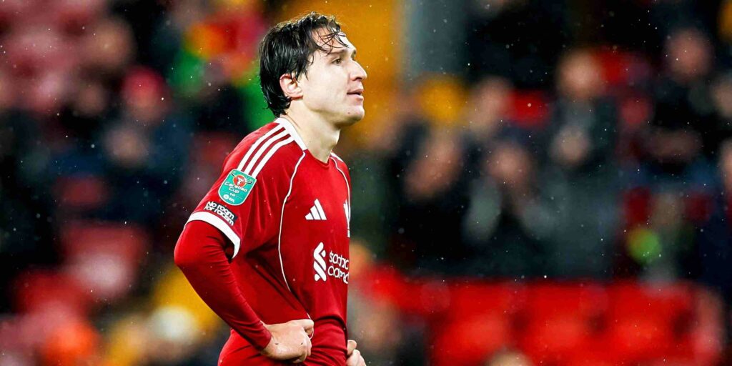 Liverpool winger Federico Chiesa