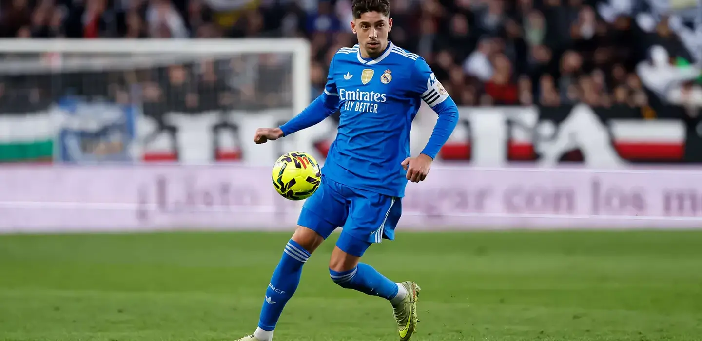 Real Madrid midfielder and captain Federico Valverde