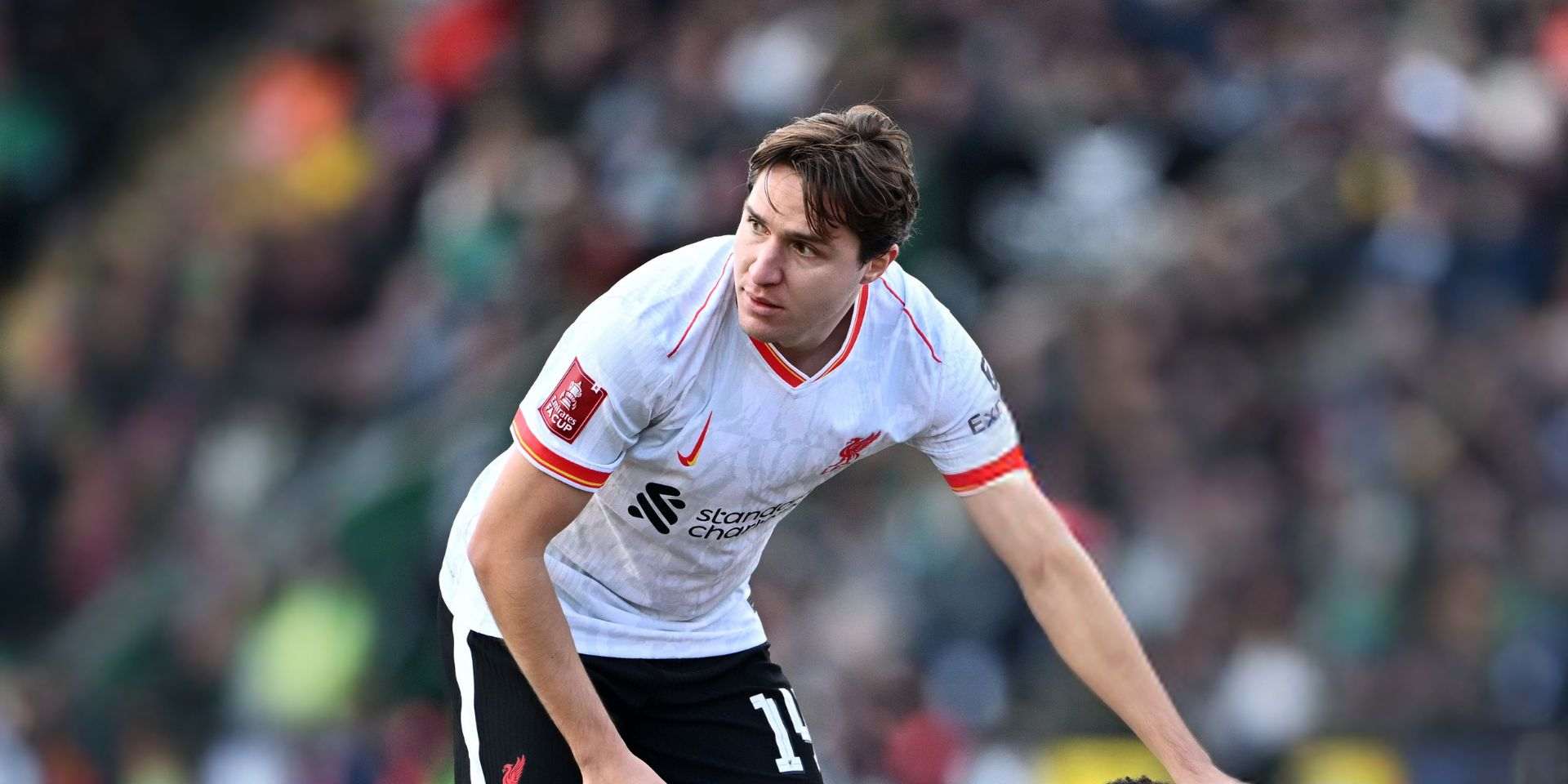 Liverpool winger Federico Chiesa
